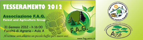 Tesseramento 2012 Associazione F.A.G