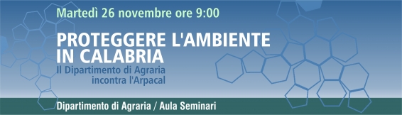 Agraria. Seminario Proteggere lambiente in Calabria