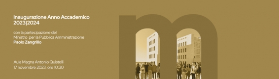 Cerimonia di Inaugurazione dellAnno Accademico 2023-2024 - L'Università Mediterranea ha inaugurato il nuovo Anno Accademico nella prospettiva di Reggio Città Universitaria.