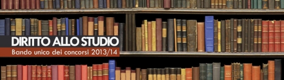 Diritto allo studio: Bando unico dei concorsi 2013/14