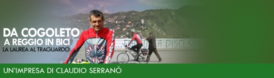Da Cogoleto a Reggio in bici la laurea al traguardo (Video)