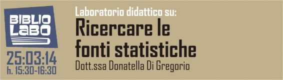 BiblioLABO 2014 | Ricercare le fonti statistiche
