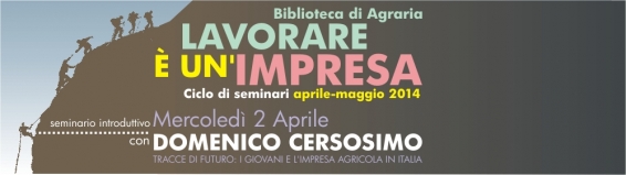 Agraria: Seminario Tracce di futuro