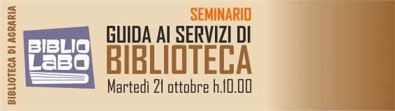 Presentazione dei servizi della Biblioteca