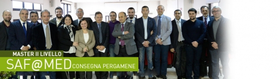 Concluso con la consegna delle pergamene i Master Saf@Med