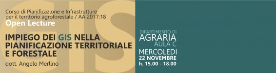 Seminario "Limpiego dei GIS nella pianificazione territoriale e forestale