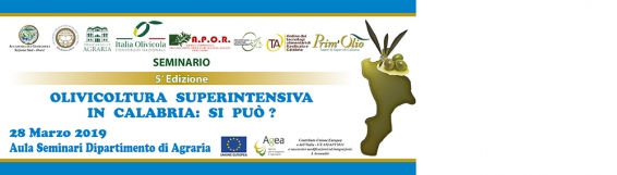 Seminario "Olivicoltura superintensiva in Calabria: Si può?