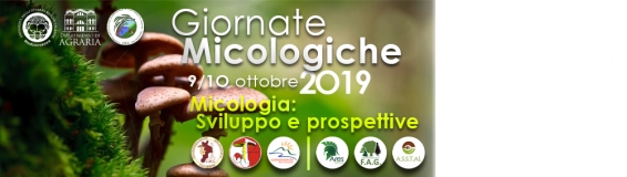 9 e 10 ottobre "Le Giornate Micologiche 2019"