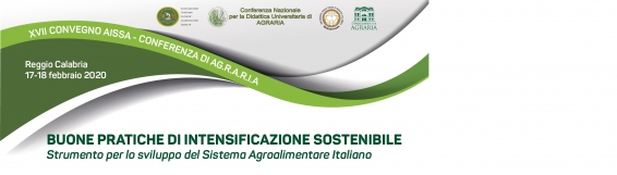 XVII Convegno AISSA - Conferenza di AGRARIA